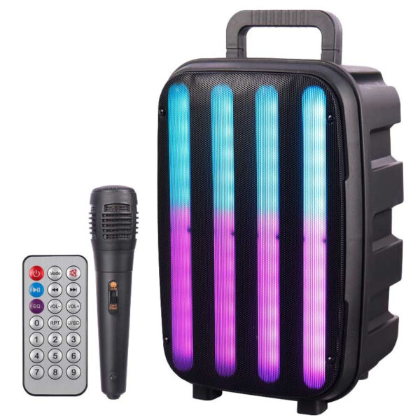 اسپیکر شارژی ZQS-8155 - ترک خورده