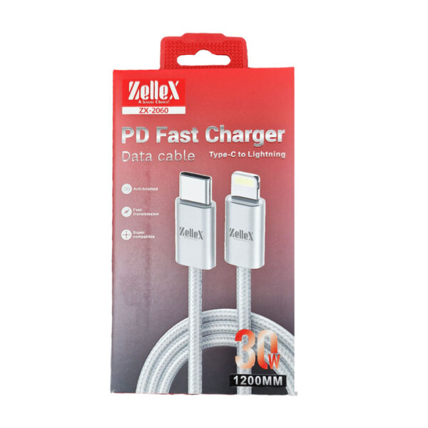 کابل تایپ سی به لایتنینگ ZelleX ZX -2060
