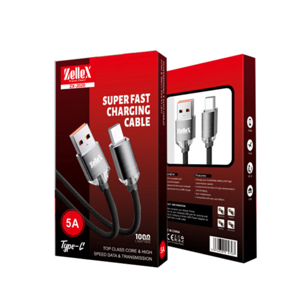 کابل یو اس بی به تایپ سی ZelleX ZX -2020